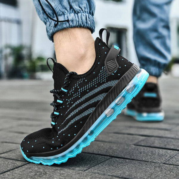 VentureLite Mesh Striders: The Pinnacle of Unisex Breathable Sneakers - Fresh Arrival for Active Men and Women, Featherlight Comfort for Optimal Running Performance