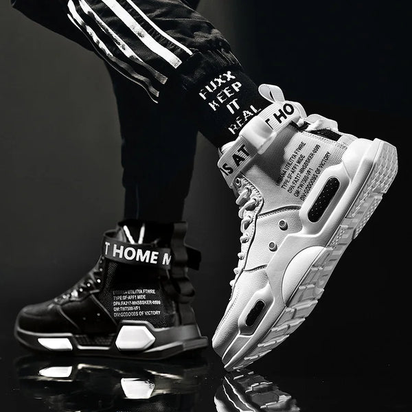  Mens High Top Shoes | Casual Sports Male | Outdoor | Breathable