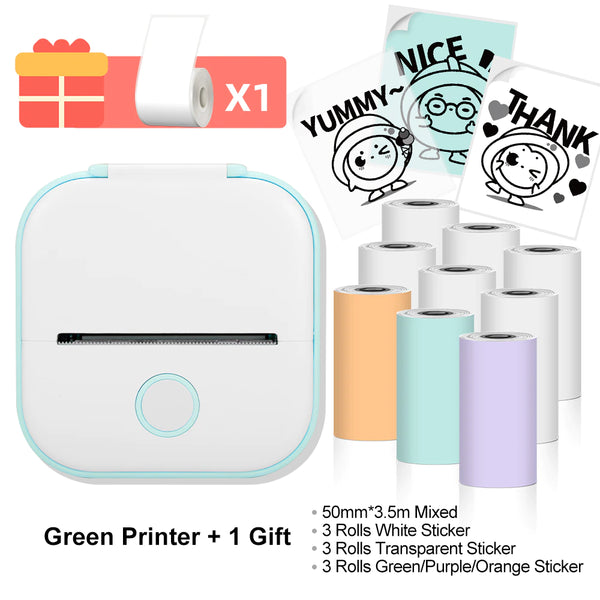 MiniMemo  Portable BT Thermal Printer for Clear Mini Prints